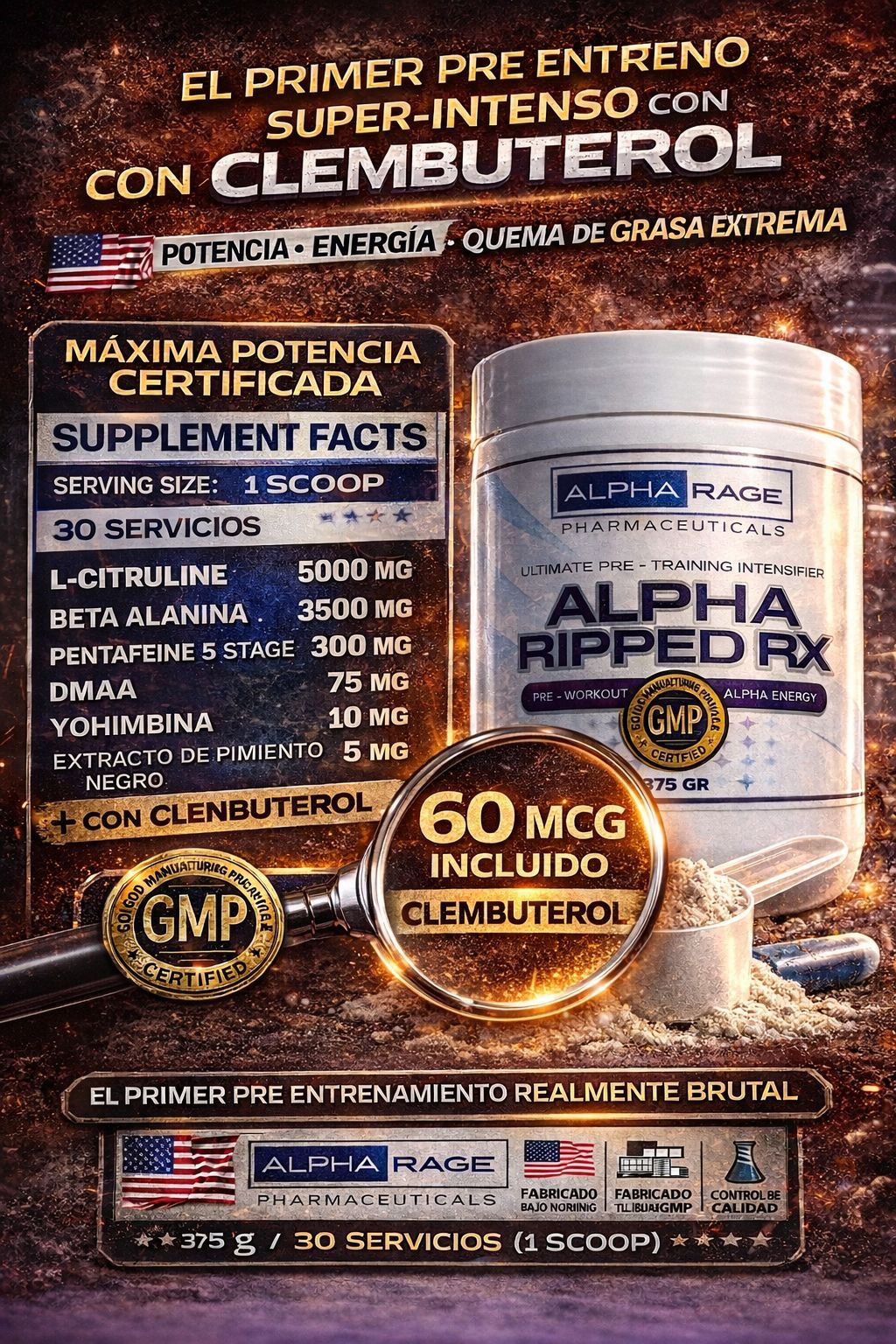 🔥 NUEVO PRE-ENTRENO🔥Alpha Rage