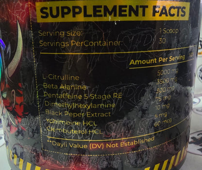 🔥 NUEVO PRE-ENTRENO🔥Crazynutrition