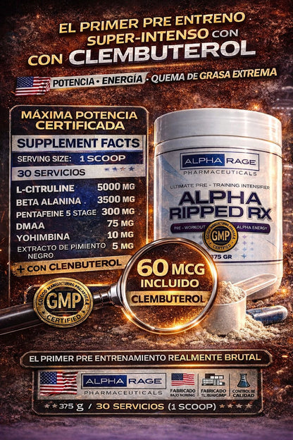 🔥 NUEVO PRE-ENTRENO🔥Alpha Rage